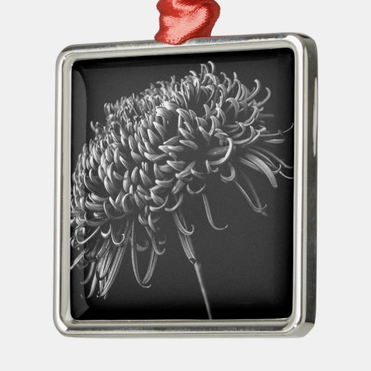 Chrysantheme Ornament Aus Metall (Links)