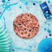 Chrysantheme Pappteller (Party)