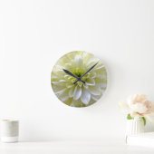 CHRYSANTHEME RUNDE WANDUHR (Zuhause)