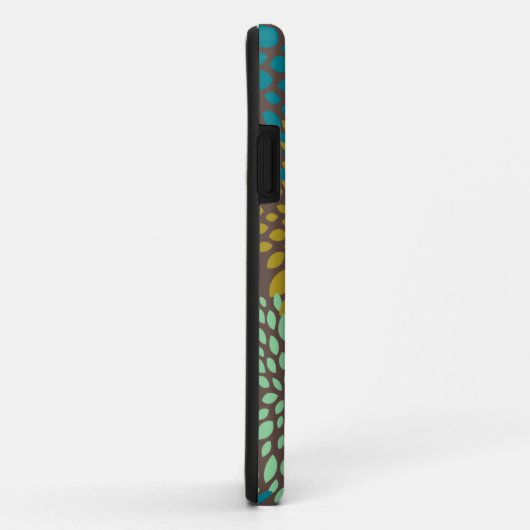 Chrysantheme-Spritzen Case-Mate iPhone Hülle (Hinten/Rechts)