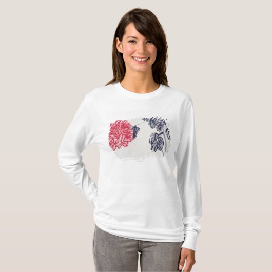 Chrysantheme T-Shirt (Vorne ganz)