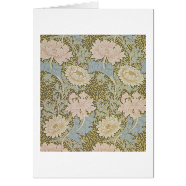 "Chrysantheme" Tapete, 1876 (Tapete) (Vorne)
