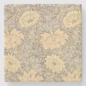 "Chrysantheme" Tapetenentwurf, 1876 Steinuntersetzer (Vorderseite)