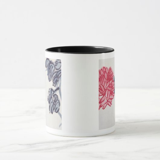 Chrysantheme Tasse (Zentrum)