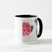 Chrysantheme Tasse (VorderseiteRechts)