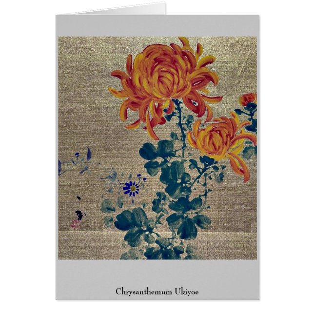 Chrysantheme Ukiyoe (Vorne)