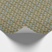 Chrysantheme von William Morris Geschenkpapier (Ecke)