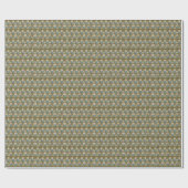Chrysantheme von William Morris Geschenkpapier (Flach)