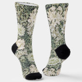 Chrysantheme, William Morris Socken (Gewinkelt)