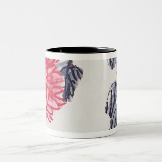 Chrysantheme Zweifarbige Tasse (Mittel)