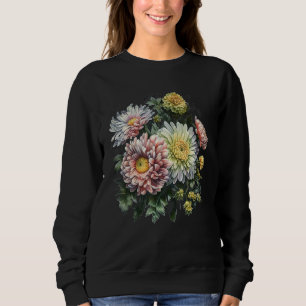 Chrysanthemen Blumen Blumenliebhaber Sweatshirt