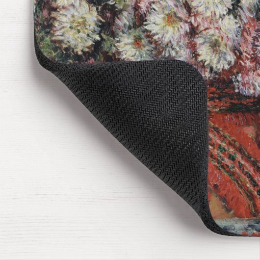 Chrysanthemen Claude Monets |, 1878 Mousepad (Ecke)