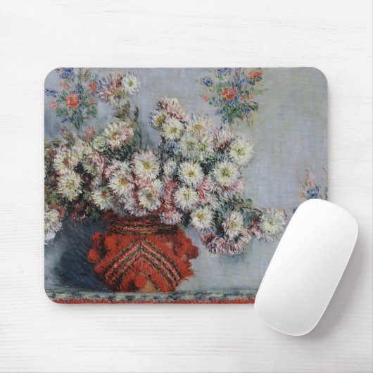 Chrysanthemen Claude Monets |, 1878 Mousepad (Mit Mouse)