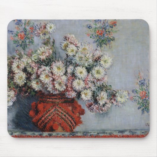 Chrysanthemen Claude Monets |, 1878 Mousepad (Vorne)