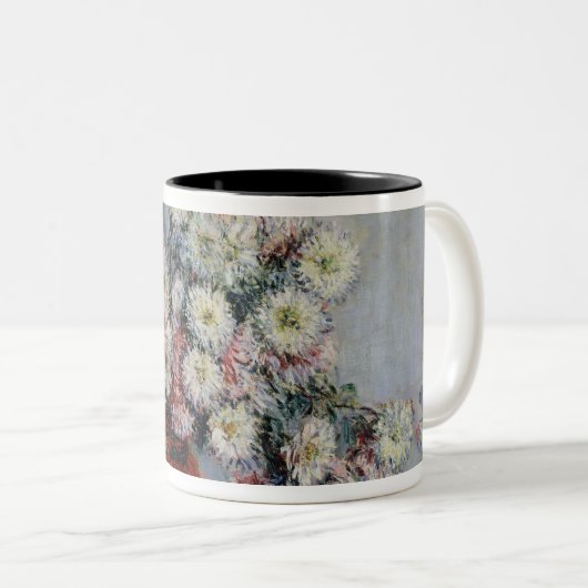 Chrysanthemen Claude Monets |, 1878 Zweifarbige Tasse (VorderseiteRechts)