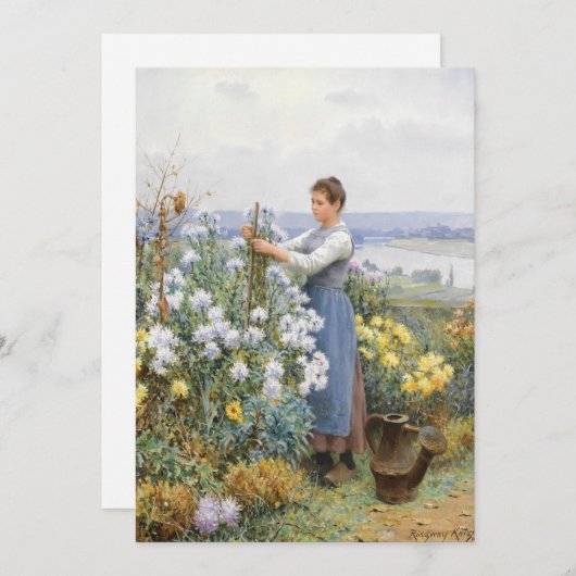 Chrysanthemen | Daniel Ridgway Knight (Vorne/Hinten)