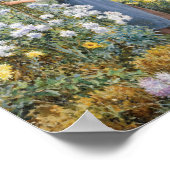 Chrysanthemen | Daniel Ridgway Knight Poster (Ecke)