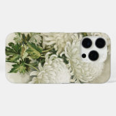 Chrysanthemen - Elegant Vintag Case-Mate iPhone Hülle (Rückseite (Horizontal))