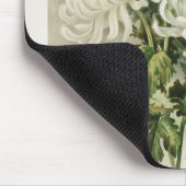 Chrysanthemen - Elegant Vintag Mousepad (Ecke)