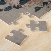 Chrysanthemen (Farbewoodblock) Puzzle (Seite)