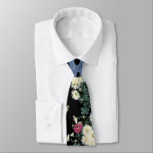 Chrysanthemen, fließendes Wasser, japanisches Blut Krawatte (Gebunden)