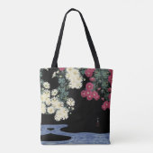 Chrysanthemen, fließendes Wasser, japanisches Blut Tasche (Rückseite)