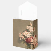 Chrysanthemen in einer Flasche Geschenkschachtel (Geöffnet)