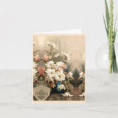 Chrysanthemen, Jahrestag Karte (Vorderseite)