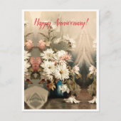 Chrysanthemen, Jahrestag Postkarte (Vorderseite)