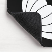 Chrysanthemen Mousepad (Ecke)