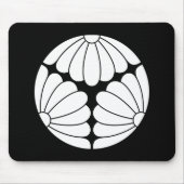 Chrysanthemen Mousepad (Vorne)