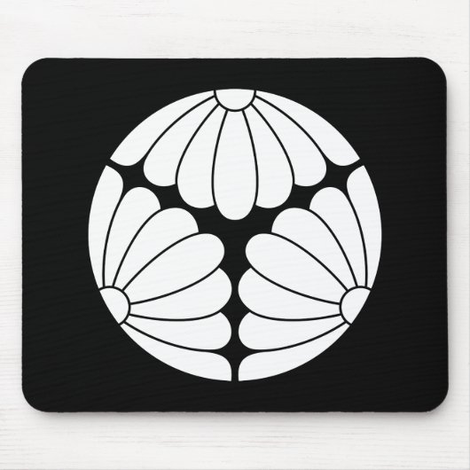 Chrysanthemen Mousepad (Vorne)