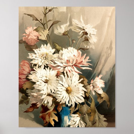 Chrysanthemen Nr. 5 Poster (Vorne)