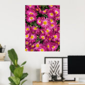 Chrysanthemen Poster (Heimbüro)