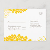 Chrysanthemen-Remission-UAWG Postkarte (Rückseite)