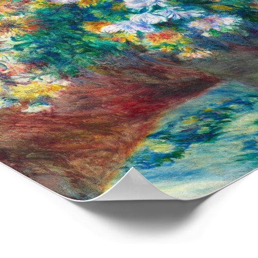 Chrysanthemen | Renoir Poster (Ecke)