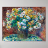 Chrysanthemen | Renoir Poster (Vorne)