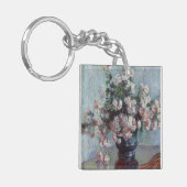 Chrysanthemen Schlüsselanhänger (Vorderseite links)