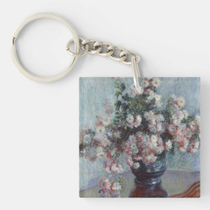 Chrysanthemen Schlüsselanhänger