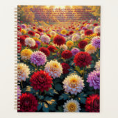 Chrysanthemen-Symbolik-Kalender Planer (Vorderseite)