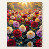 Chrysanthemen-Symbolik-Kalender Planer (Rückseite)