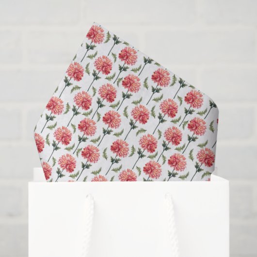 Chrysanthemen-Tissue-Papier Seidenpapier (Geschenk Tasche)