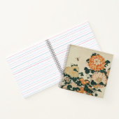 Chrysanthemen und Horsefly-Notebook von Hokusai Notizblock (Innenseite)