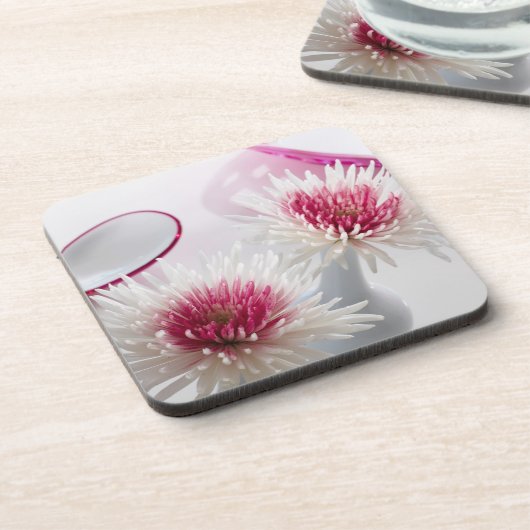 Chrysanthemen Untersetzer (Linke Seite)