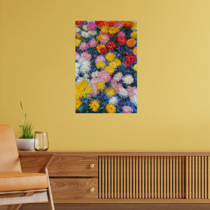 Chrysanthemen von Claude Monet Poster