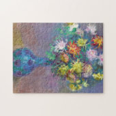 Chrysanthemen von Claude Monet Puzzle (Horizontal)