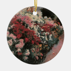 Chrysanthemen von Dennis Bunker Miller, Fine Art Keramik Ornament