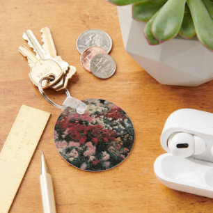 Chrysanthemen von Dennis Bunker Miller, Fine Art Schlüsselanhänger