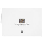 Chrysanthemen von Gustave Caillebotte (Rückseite Horizontal)