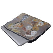 Chrysanthemen von Gustave Caillebotte Laptopschutzhülle (Vorne Knopf)